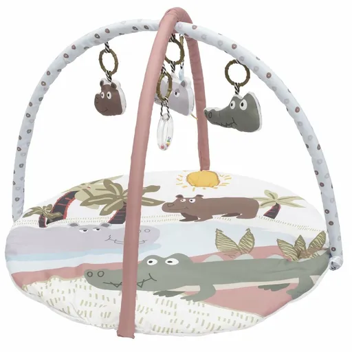 Baby Mix Păturică de joacă Sahara Animals, 90 x 60cm