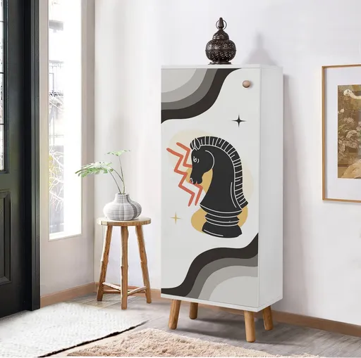 Pantofar, Hanah Home, Vegas, 50x135x38 cm, Alb