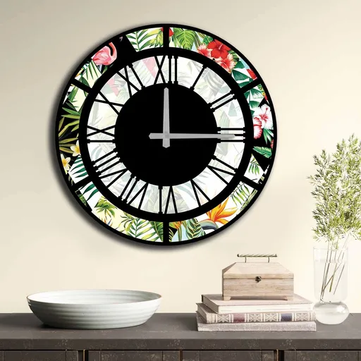 Ceas de perete, 5050MS-029, ø50 cm, Multicolor