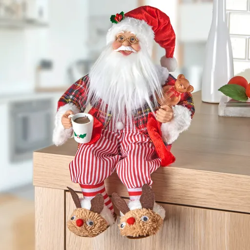 Moș Crăciun așezat