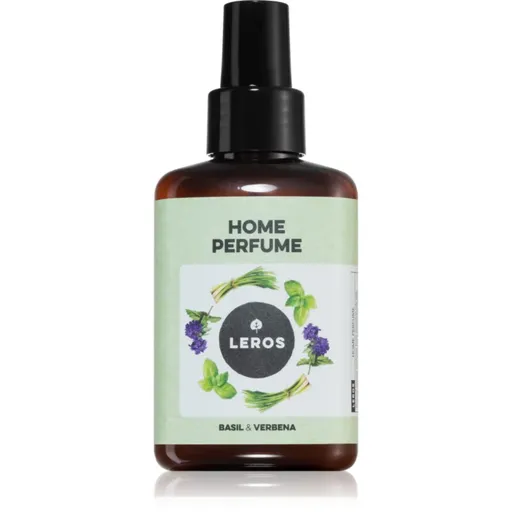 Leros Home perfume basil & verbena spray pentru camera 100 ml