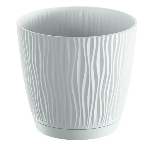 Ghiveci de flori cu bol SANDY 14,9 cm