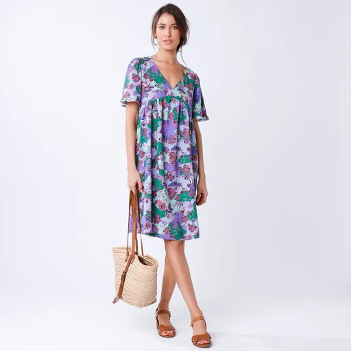 Rochie evazată imprimată