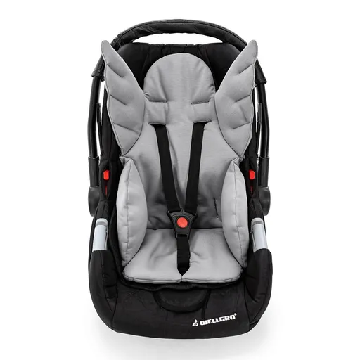 Perna universala copii Baby Pad, Wallxpert, Angel Wings, Gri