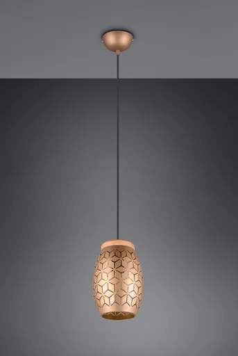 Lustra Bidar, RL, 15x150 cm, 28W, 1x E27, metal, aramiu