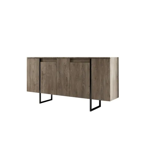 Dulap Luxe Walnut and Black, maro