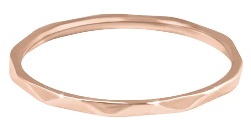 Troli InelMinimalistplacat cu aur cu un design delicat Rose Gold 49 mm