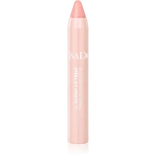 IsaDora The Glossy Lip Treat Twist Up Color ruj hidratant culoare 00 Clear Nude 3.3 g