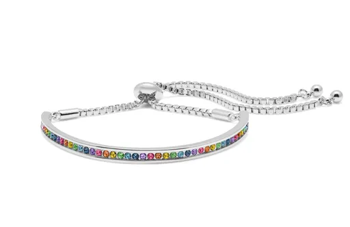 AURA Brățară decentă pentru femei cu cristale colorate Preciosa PCAUCH003