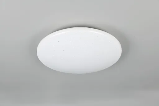 Plafoniera cu efect stele Pollux, RL, 37x8.5 cm, 15W, 1x SMD, plastic, alb