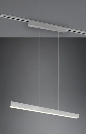 Lustra Paros, TRIO, 90x5x180 cm, 29W, 1x SMD, metal, nichel mat