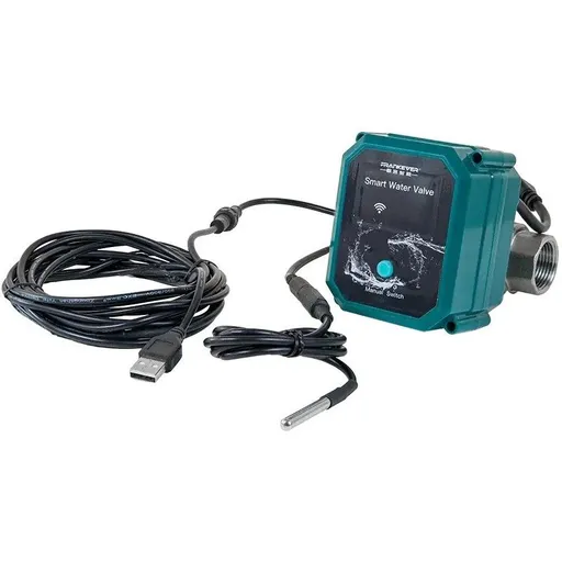 Electrovalva inteligenta FrankEver DN25, control Wi-Fi si Bluetooth, protectie la scurgeri, automatizari bazate pe temperatura Shelly 3800238070670