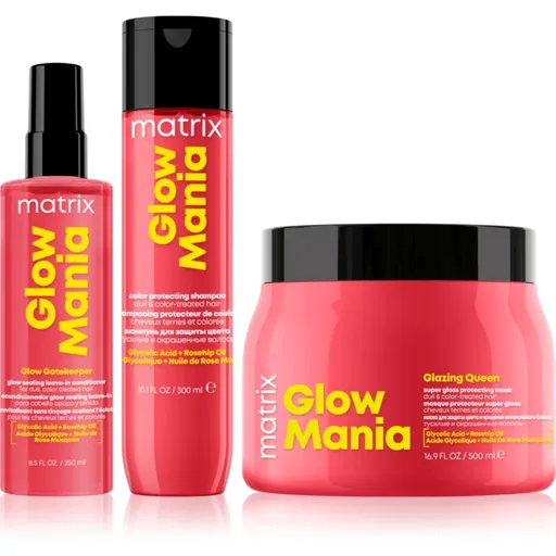 Matrix Glow with the Flow set pentru păr vopsit
