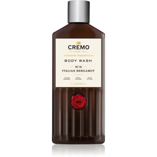 Cremo Italian Bergamot gel de duș pentru barbati 473 ml