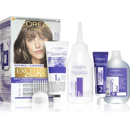 L’Oréal Paris Excellence Cool Creme culoare par culoare 6.11 Ultra Ash Dark Blond 1 buc