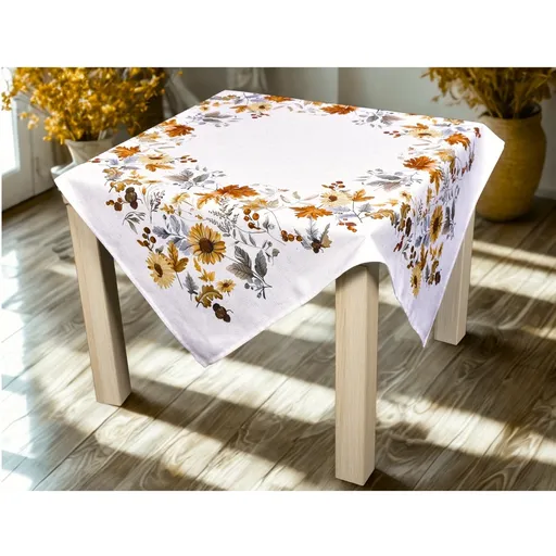 Fată de masă Flori de toamnă, 120 x 140 cm