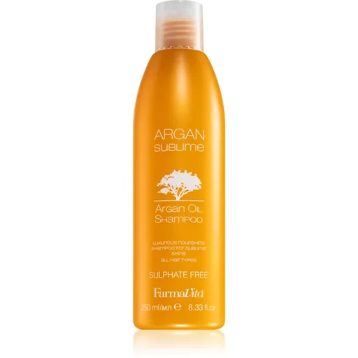 FarmaVita Argan Sublime sampon fara sulf cu ulei de argan 250 ml
