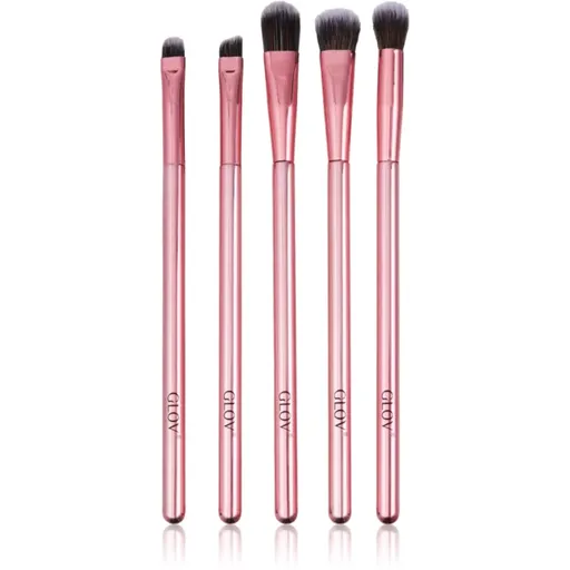 GLOV Accessories set perii machiaj pentru ochi tip Pink 5 buc