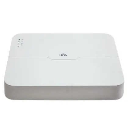 NVR 8 canale Uniview NVR301-08LS3-P8, 4K, 8 canale 8MP + 8 porturi PoE, compresie H.265 Ultra