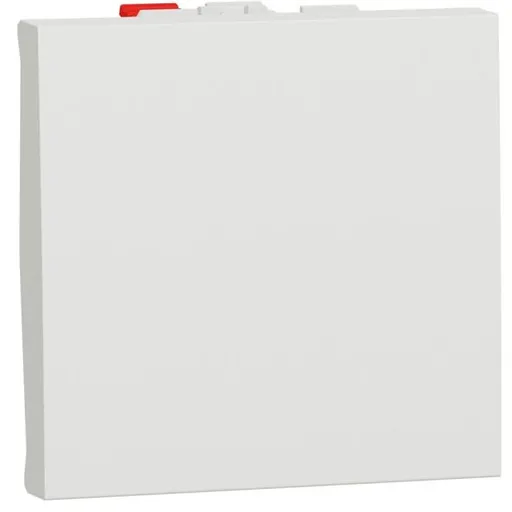 Intrerupator cu revenire 2 module Schneider Noua Unica NU320618, Alb