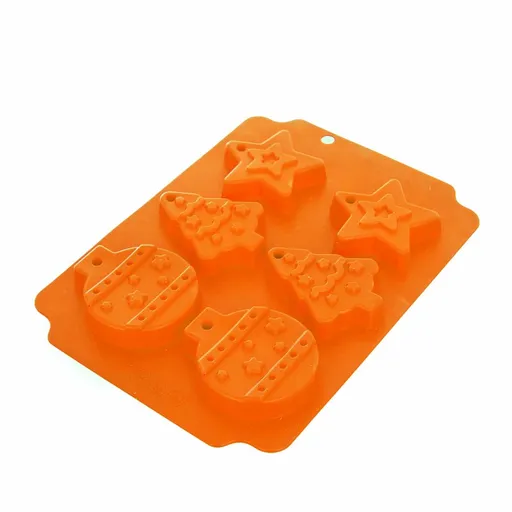 Formă din silicon Craciun pentru 6 buc.