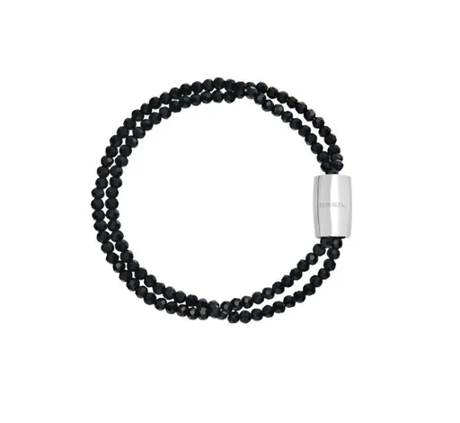 BREIL Brățară dublă cu mărgele și cristale Magnetica System TJ3687