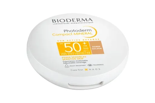 Bioderma Pudră compactă SPF 50+ Photoderm Golden (Compact Mineral) 10 g