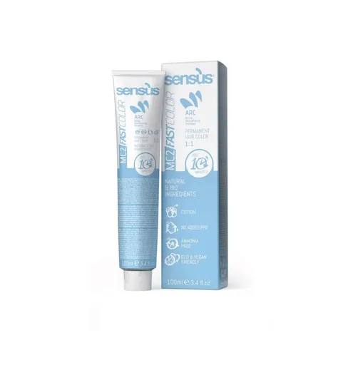 Vopsea de Par Permanenta fara Amoniac Sensus Mc2, 10 min, 8.27, 100 ml