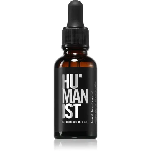 Delia Cosmetics Humanist ulei hidratant pentru față și barbă 30 ml