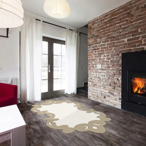 Covor, Aln600Fg416Bj07, 160x230 cm, Bej / Crem