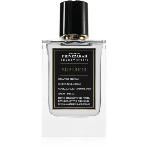 Prive Zarah Superior extract de parfum pentru bărbați 70 ml