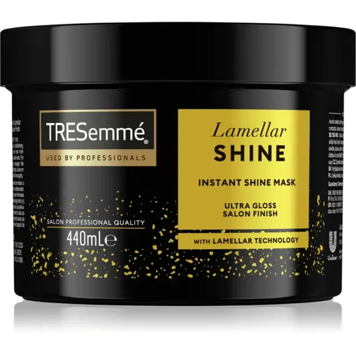 TRESemmé Lamellar Shine Masca de par pentru un par stralucitor si catifelat 400 ml