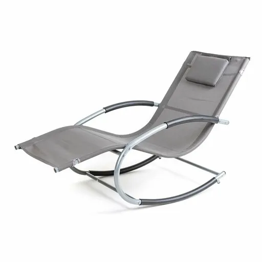 Scaun balansoar Happy Green Campo II 148 x 87 x 63cm, gri