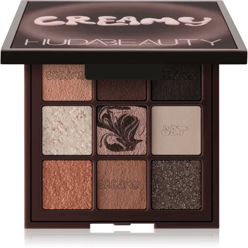 Huda Beauty Creamy Obsessions Eyeshadow Palette paletă cu farduri de ochi culoare 8.22 g