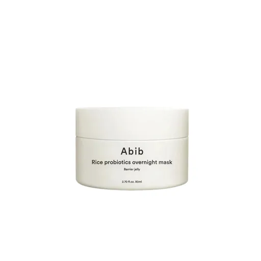 Abib Mască probiotică de noapte Barrier Jelly Rice Probiotics (Overnight Mask) 80 ml