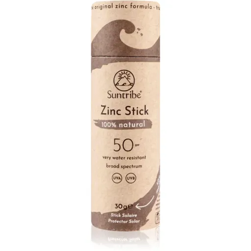 Suntribe Sports Zinc Stick baton de protecție minerală pe zonele sensibile SPF 50 Mud Tint 30 g