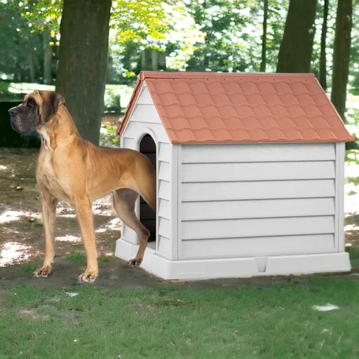 Casă pentru animale de companie, Paws & Whiskers, 5101-3, Plastic, Gri/Maro