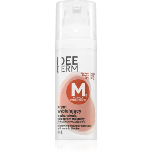 Ideepharm Idee Derm Brightening cream crema iluminatoare pentru fata si decolteu 50 ml