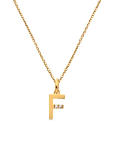 Hot Diamonds Colier placat cu aur Hot Diamonds F Jac Jossa Soul DP944 (lănțișor, pandantiv)