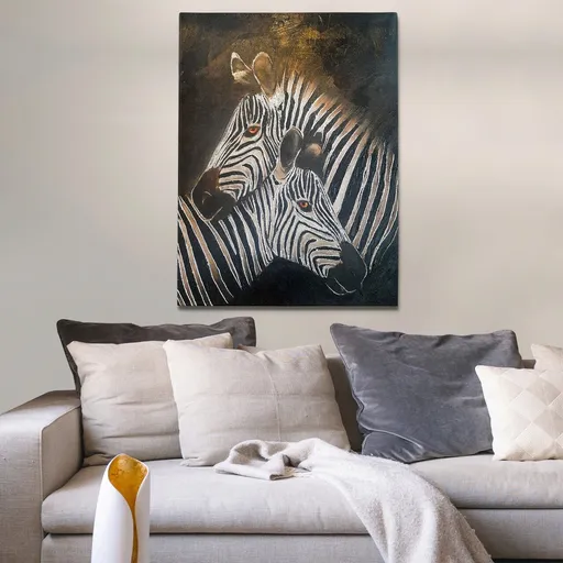 Tablou decorativ, OPS32014219103, Cadru: 100% LEMN (grosime: 3 cm), Multicolor