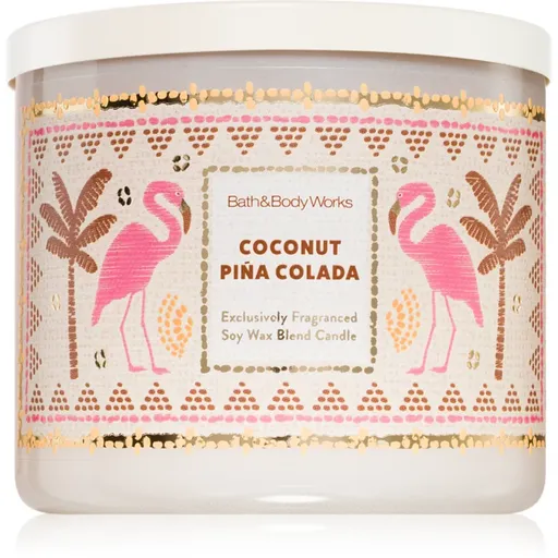 Bath & Body Works Coconut Piña Colada lumânare parfumată 411 g