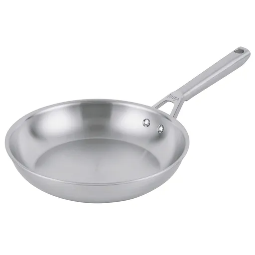 Tigaie Ninja EverClad C90028DE, 28 cm, 3 straturi, Rezistenta la cuptor pana la 315 °C, Fara PFAS, Inductie, Otel inoxidabil