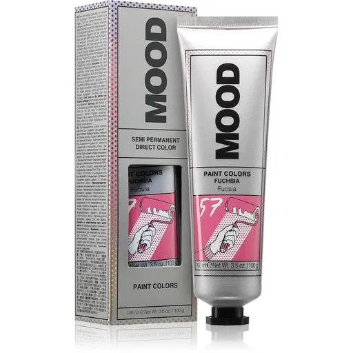 MOOD Paint Colors vopsea de păr semipermanentă culoare Fuchsia 100 ml