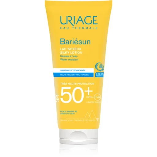Uriage Bariésun Silky Lotion SPF 50+ lapte de protectie pentru fata si corp SPF 50+ 100 ml
