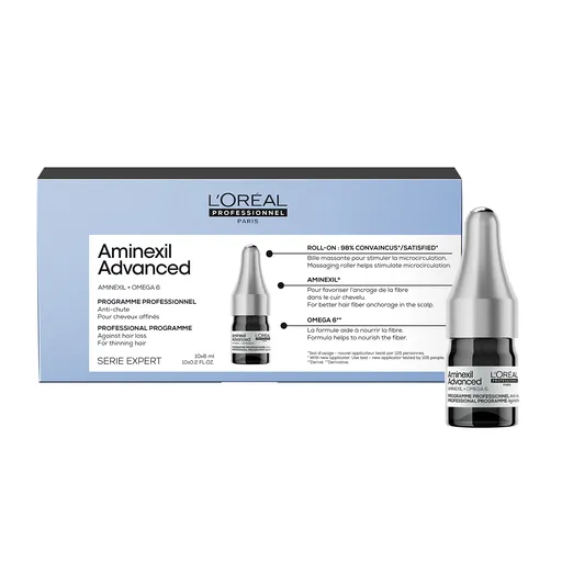 L'Oréal Professionnel Fiolă împotriva căderii părului Aminexil (Advanced Ampuls) 10 x 6 ml