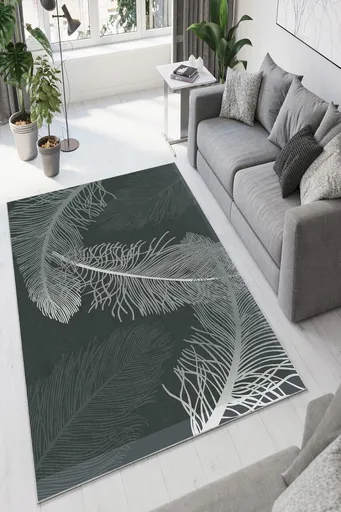 Covor, W762, 100x150 cm, Gri