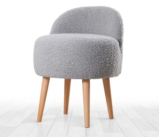 Taburet, Atelier del Sofa, 209FLF1152, Gri