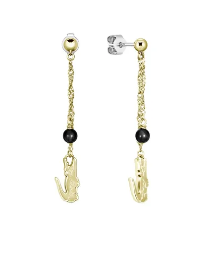 Lacoste Cercei suspendați placați cu aur cu pandantive Deva 2040460