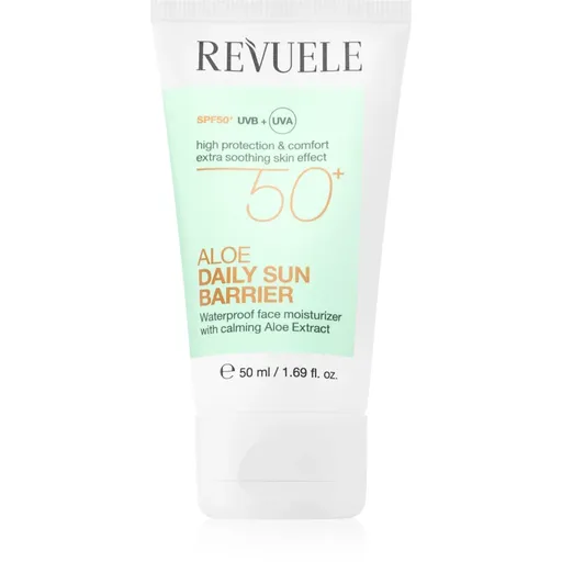 Revuele Aloe Daily Sun Barrier SPF 50+ crema de zi calmanta SPF 50+ 50 ml