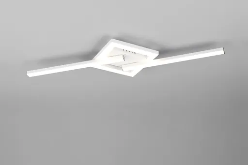 Plafoniera Viale, RL, 54.4x16x5 cm, 17W, 1x SMD, metal, alb mat